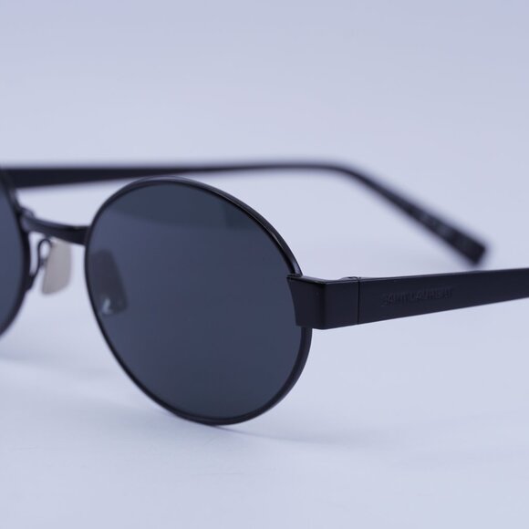 ?️ New Saint Laurent SL692 001 Sunglasses - Semimatte Black Frame, Black Lenses main image 7